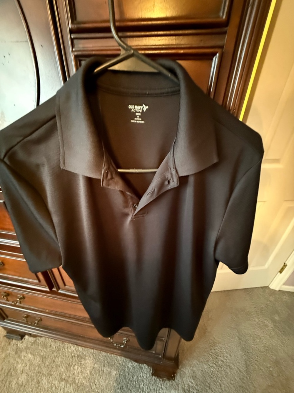 Old Navy Men’s Black Polo Shirt